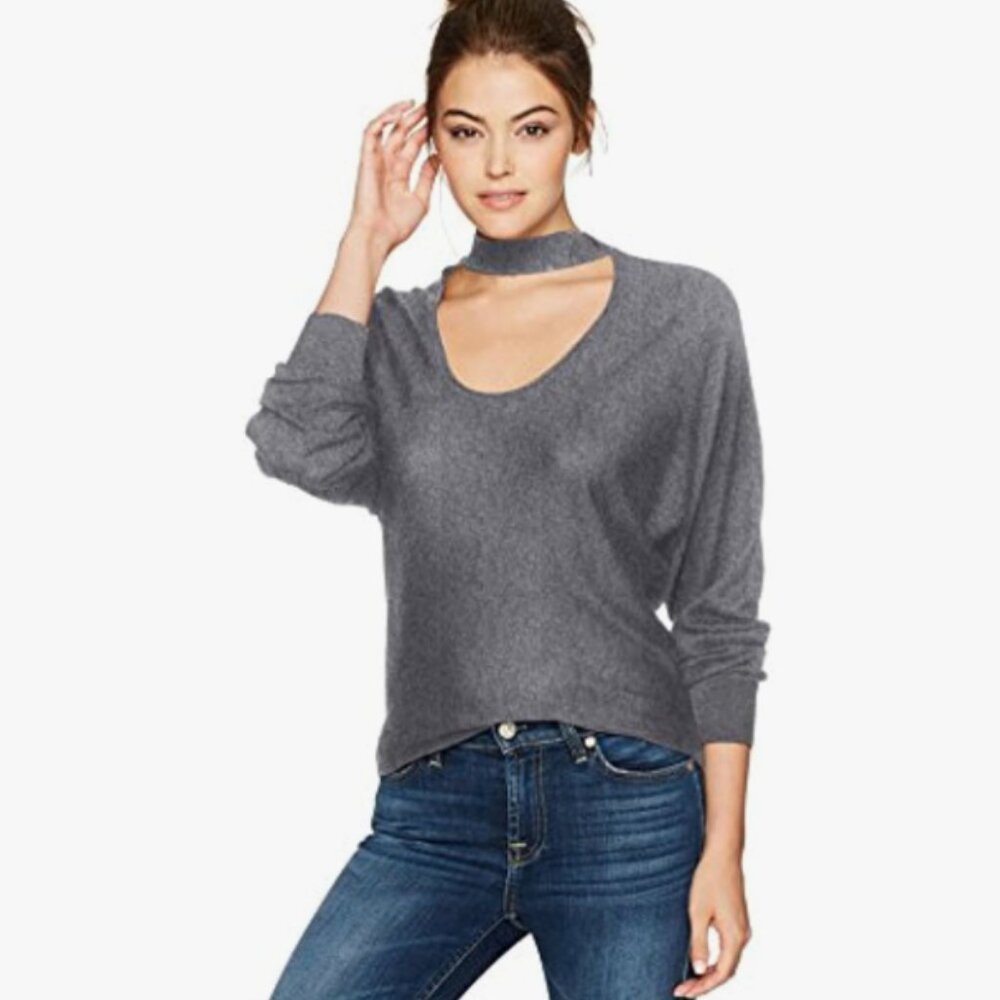 NWT Splendid Kenton Reversible Two Way Cutout Sweater Size M